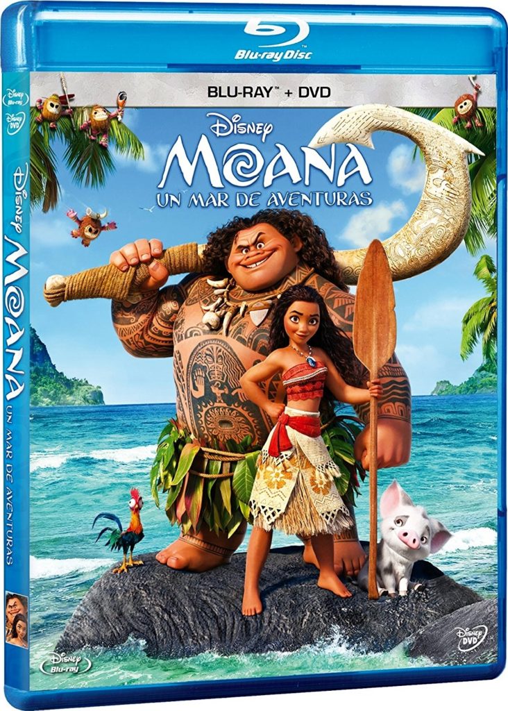 Moana Blu Ray Dvd F Lmico