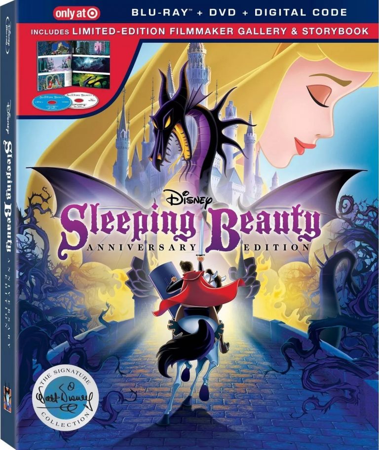 Sleeping Beauty Blu Ray Exclusive Digipack Anniversary Edition The Signature Collection