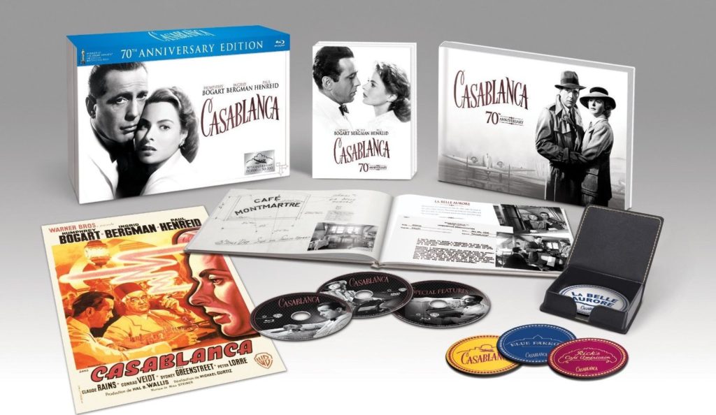 Casablanca Blu Ray Th Anniversary Limited Edition Giftset F Lmico