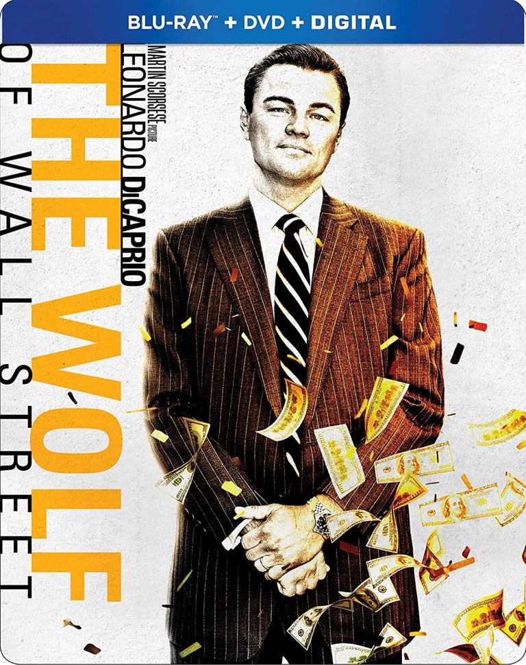 The Wolf Of Wall Street Blu Ray Dvd Steelbook Fílmico 