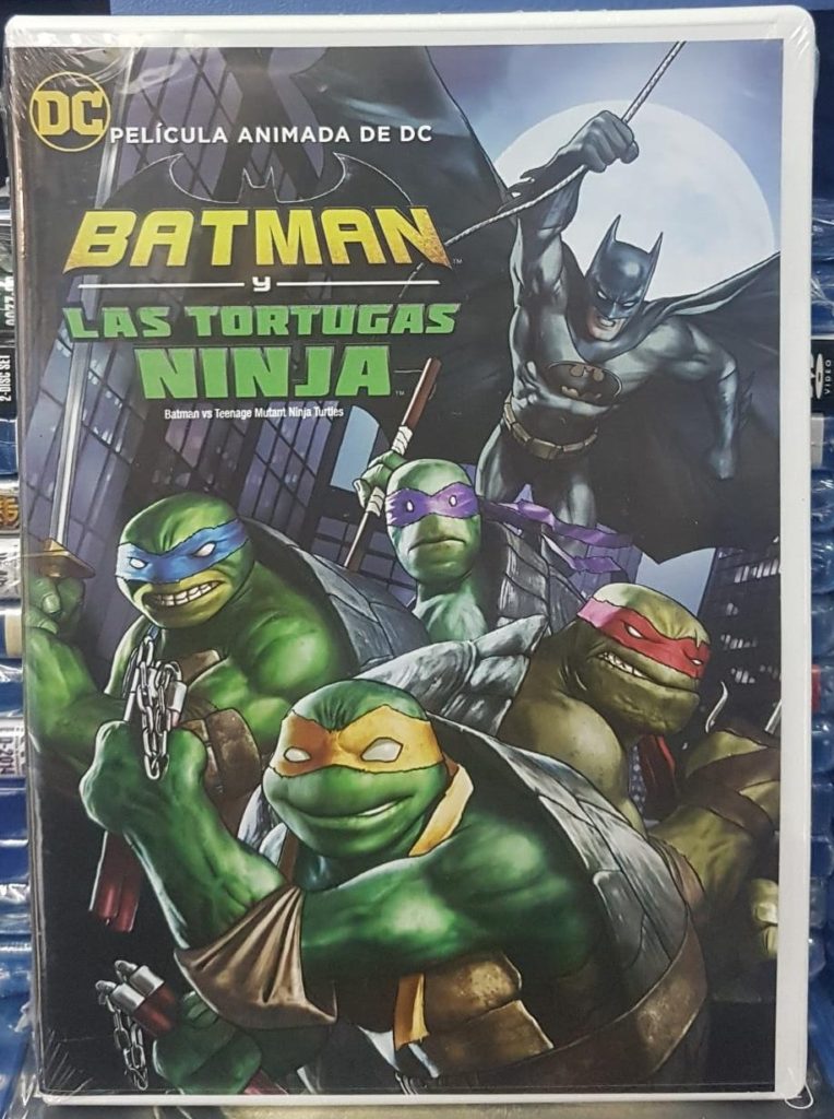 Batman y las Tortugas Ninja DVD fílmico