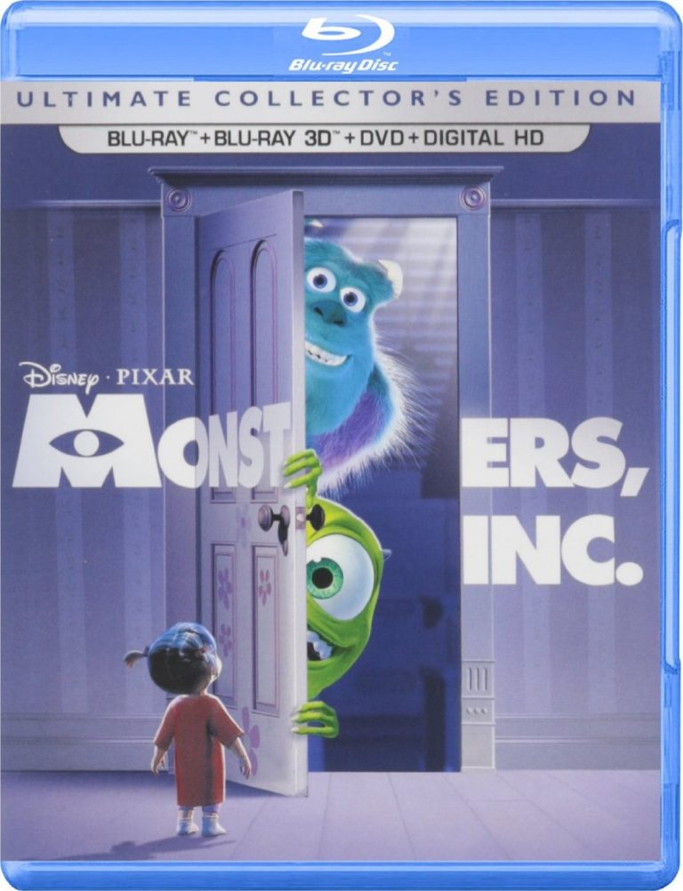 Monsters Inc 3d Blu Ray Dvd Ultimate Collectors Edition Fílmico 