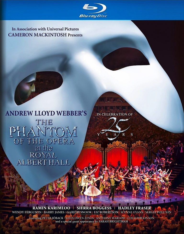 phantom of the opera 25th anniversary dvd cover