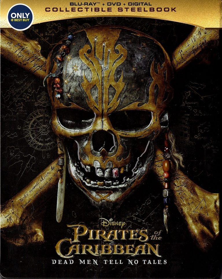 Pirates Of The Caribbean Dead Men Tell No Tales Blu Ray Steelbook Fílmico 3926