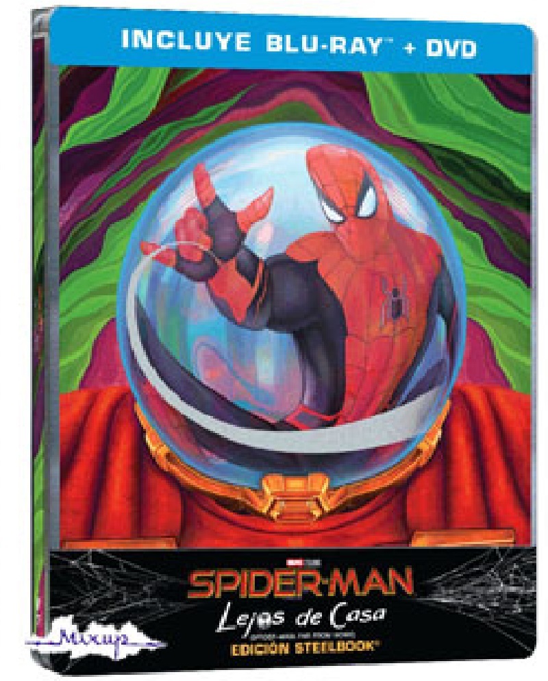 Spider-Man: Far from Home (Spider-Man: Lejos de Casa) Blu-Ray + DVD (Mixup  Exclusive SteelBook) – fílmico